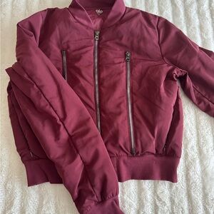 ALO Yoga women’s off duty bomber jacket